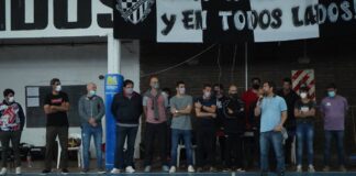 Ustarroz acompañó el “estreno” de la Asociación Mercedina de Básquet