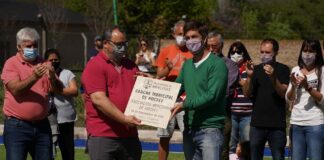 Inauguraron la Cancha Municipal de Hockey y la Asociación Mercedina de Hockey