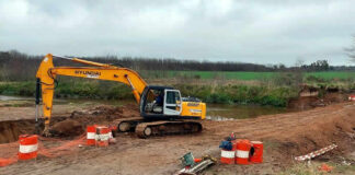 Habilitaron al tránsito el paso entre Olivera y Goldney