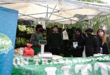 Gowland y Agote tuvieron su “Mercado en tu barrio”