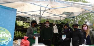 Gowland y Agote tuvieron su “Mercado en tu barrio”