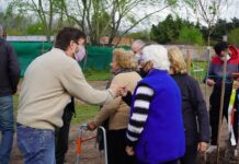 Nuevo espacio de recreación en el centro de jubilados de Gowland y Agote