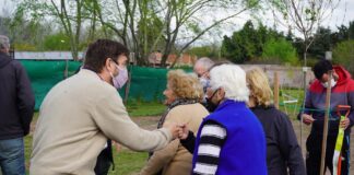Nuevo espacio de recreación en el centro de jubilados de Gowland y Agote
