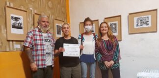 “La Pulpería” fue la obra ganadora del 2do concurso xilográfico