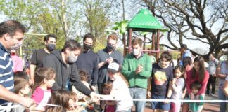 El OPDS participó de la inauguración de un nuevo espacio verde en Mercedes