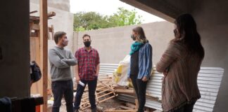 Avanzan los trabajos de construcción del Centro de Día Villa Juanita