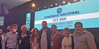 Juan Martín Andrés fue congresal en la definición de la nueva CGT
