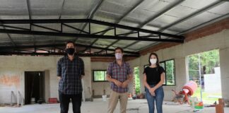 Avances en la obra de ampliación de la Escuela Municipal “Los Caranchos”