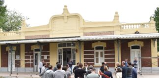 LA RECUPERACIÓN Y PUESTA EN VALOR DE LA ESTACIÓN DE TRENES DE ALTAMIRA PRONTA A TERMINARSE