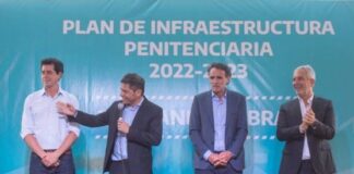 Kicillof anunció la puesta en marcha de 20 obras del Plan de Infraestructura Penitenciaria, una cárcel será en Mercedes