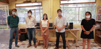 Hospital realiza donación para sede del Mercedes Aprende Unida en la BioConstrucción del Peñaloza