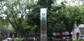 Inauguraron monumento por la Memoria, Verdad y Justicia