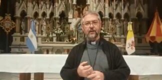 Monseñor Jorge Scheinig con Covid