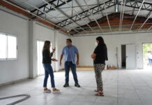 Avanza el EPI del barrio Eva Duarte