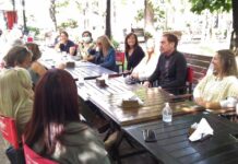Diego Santilli en Mercedes: encuentro y charla con los vecinos