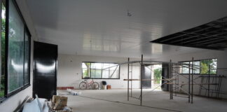Avanzan las obras en la escuela municipal Los Caranchos