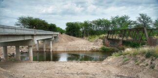 Finalizó la obra del puente entre Goldney y Olivera