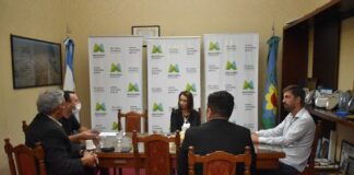 Ustarroz y Anselmo se reunieron con las nuevas autoridades de la Policía Federal Mercedes