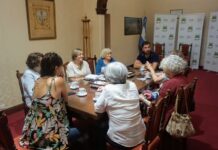 Ustarroz recibió a representantes de LALCEC Mercedes