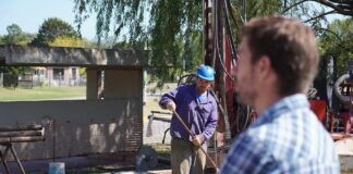 Se construye un nuevo pozo de agua en Mercedes