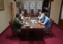 Ustarroz mantuvo reuniones con la Sociedad Rural y Gendarmería
