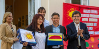 Kicillof y Sileoni dieron inicio al ciclo lectivo 2022 en toda la Provincia