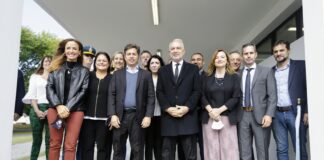 Kicillof y Alak inauguraron el nuevo edificio de la Escuela de Cadetes del Servicio Penitenciario Bonaerense