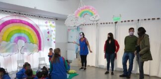 Recorrida y aportes pedagógicos a los Jardines Municipales