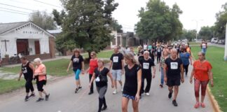 Adultos Mayores realizaron “Caminata Saludable”