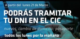 Se podrán gestionar DNI, pasaportes y cambios de domicilio en el CIC