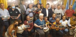 Homenaje a Veteranos de Malvinas en el Concejo Deliberante