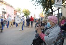 Residentes de Villa Abrille tuvieron su fiesta de carnaval