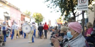 Residentes de Villa Abrille tuvieron su fiesta de carnaval