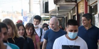 Rodríguez Larreta recorrió Malvinas Argentinas