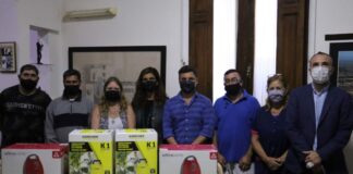 El presidente del Patronato de Liberados de la Provincia hizo entrega de equipos para disminuir la reincidencia