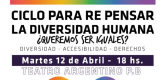 Invitación a ciclo de charlas por la diversidad