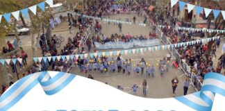 Desfile en homenaje a los veteranos y caídos en Malvinas