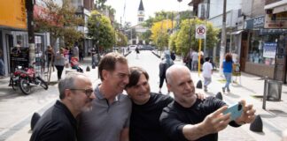HORACIO RODRÍGUEZ LARRETA RECORRIÓ GRAL. RODRIGUEZ