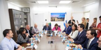 Wado de Pedro mantuvo reuniones con el canciller israelí, la ministra del interior y el titular de Justicia de ese país