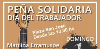 Para colectar alimentos, este domingo habrá una Peña Solidaria