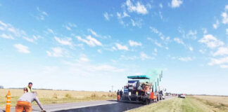 Avanza la mejora de la ruta 5 entre Suipacha y Chivilcoy