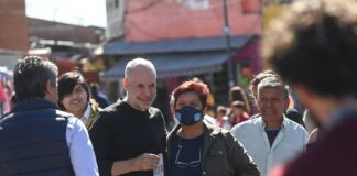 RODRÍGUEZ LARRETA RECORRIÓ JOSÉ C. PAZ