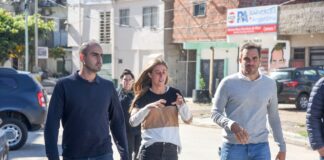 El intendente de San Nicolás recorrió el barrio porteño de Rodrigo Bueno junto a funcionarios de Rodríguez Larreta