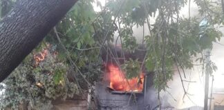 Incendio en vivienda, pérdidas totales