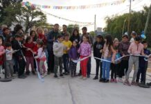 Barrio América ya tiene 5 nuevas cuadras de pavimento