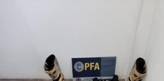 Policía Federal detuvo a dos personas acusadas de robo agravado en Mercedes