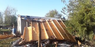 Vecina de Gowland agradeció rápida respuesta del municipio tras la tormenta