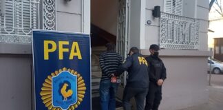 Policía Federal de Mercedes detiene a un hombre por violencia de género