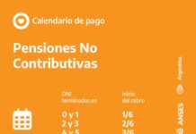 CALENDARIO DE PAGOS QUE INICIA HOY
