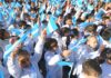 Ustarroz encabezó el acto de “Promesa a la Bandera”